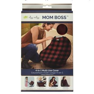 Itzy Ritzy Mom Boss 4 in 1 nursing cover car seat cover